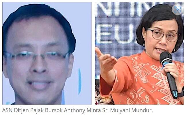 Anthony Bursok ASN DJP Sumut II sudah menghadap Dirjen Pajak di Jakarta, Ini Hasilnya