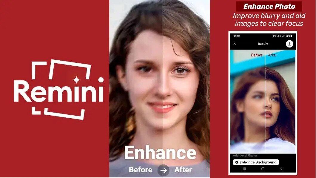 Remini Pro Mod APK Free ai photo enhancer unlimited pro cards