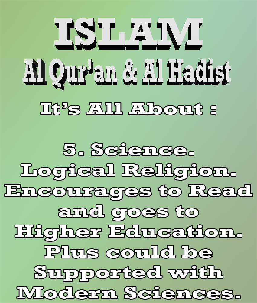 (RFK Photoshop/Graphic Muhasabah) Inilah 5 Sifat-Sifat Agama Islam Kita Semuanya