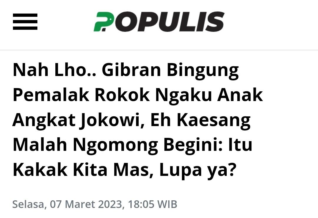 Sampai Akhirat, Cewek Ini Enggak Ikhlas Gibran Jadi Anak Presiden..