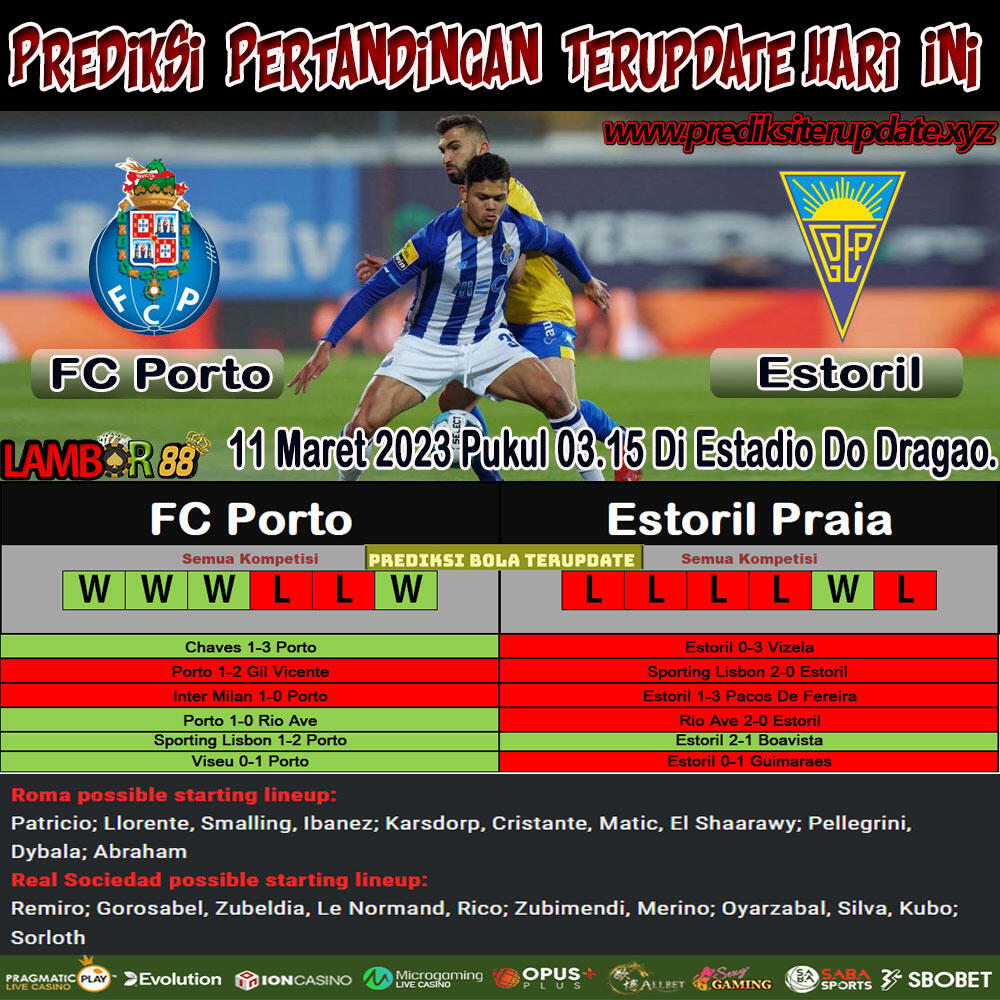 Liga Portugal : FC Porto vs Estoril Praia