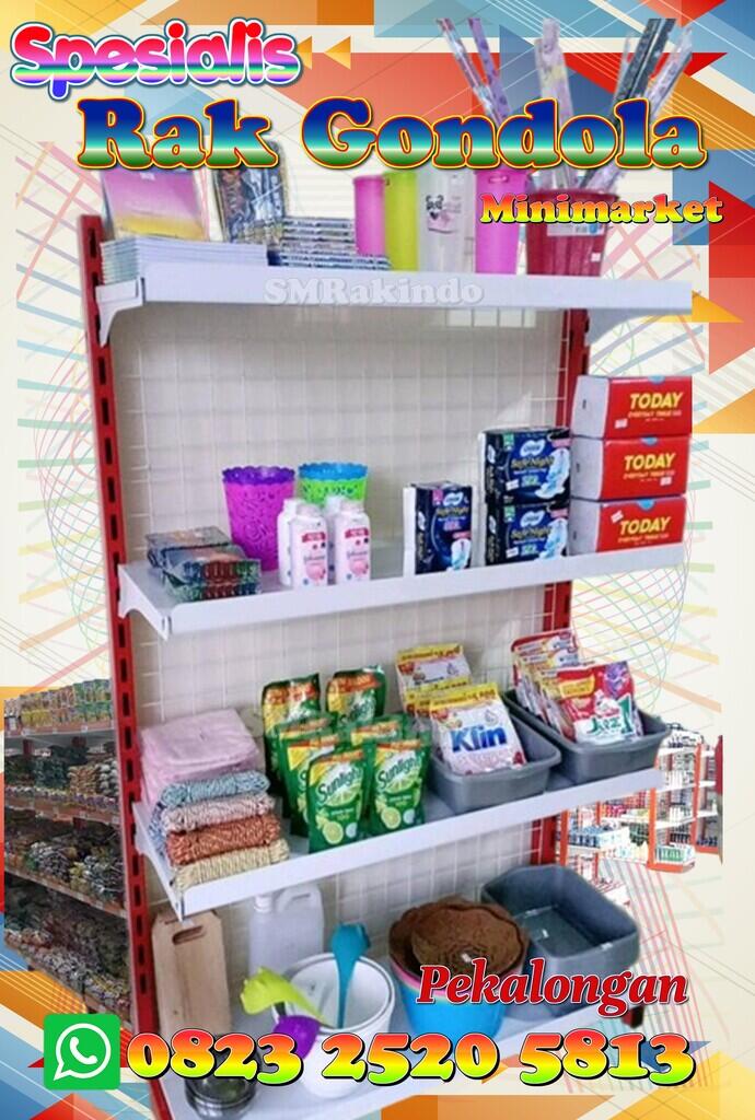 Rak Gondola Minimarket Pekalongan