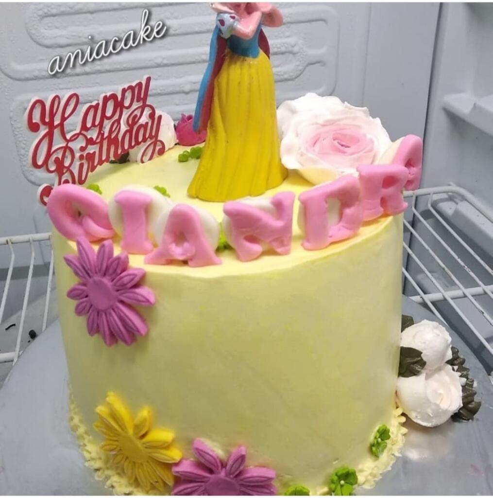 Toko Kue di Bogor Terdekat - Jual Kue Ulang Tahun Anak Karakter Animasi - Flower Cake