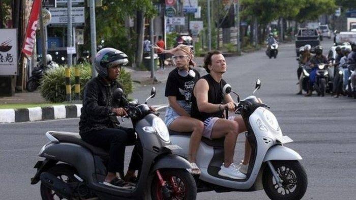 Waduh! Turis Asing Di Bali Tak Bisa Sewa Motor Lagi, Setuju Gak Nih?