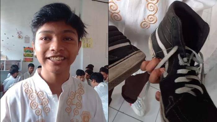 Siswa SMPN 3 Tasikmalaya Patungan Belikan Sepatu Teman, Ini Wajib Viral Jadi Teladan!