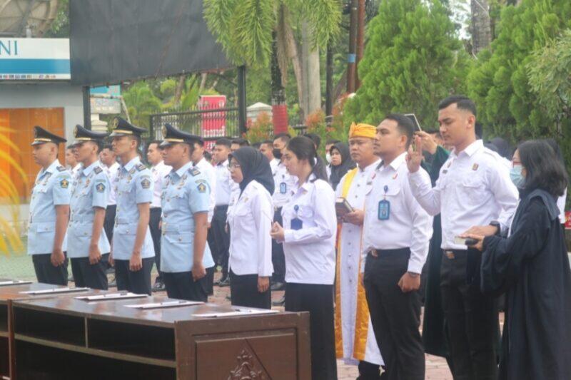 14 ORANG CPNS RUTAN UNAAHA RESMI DI LANTIK JADI PNS