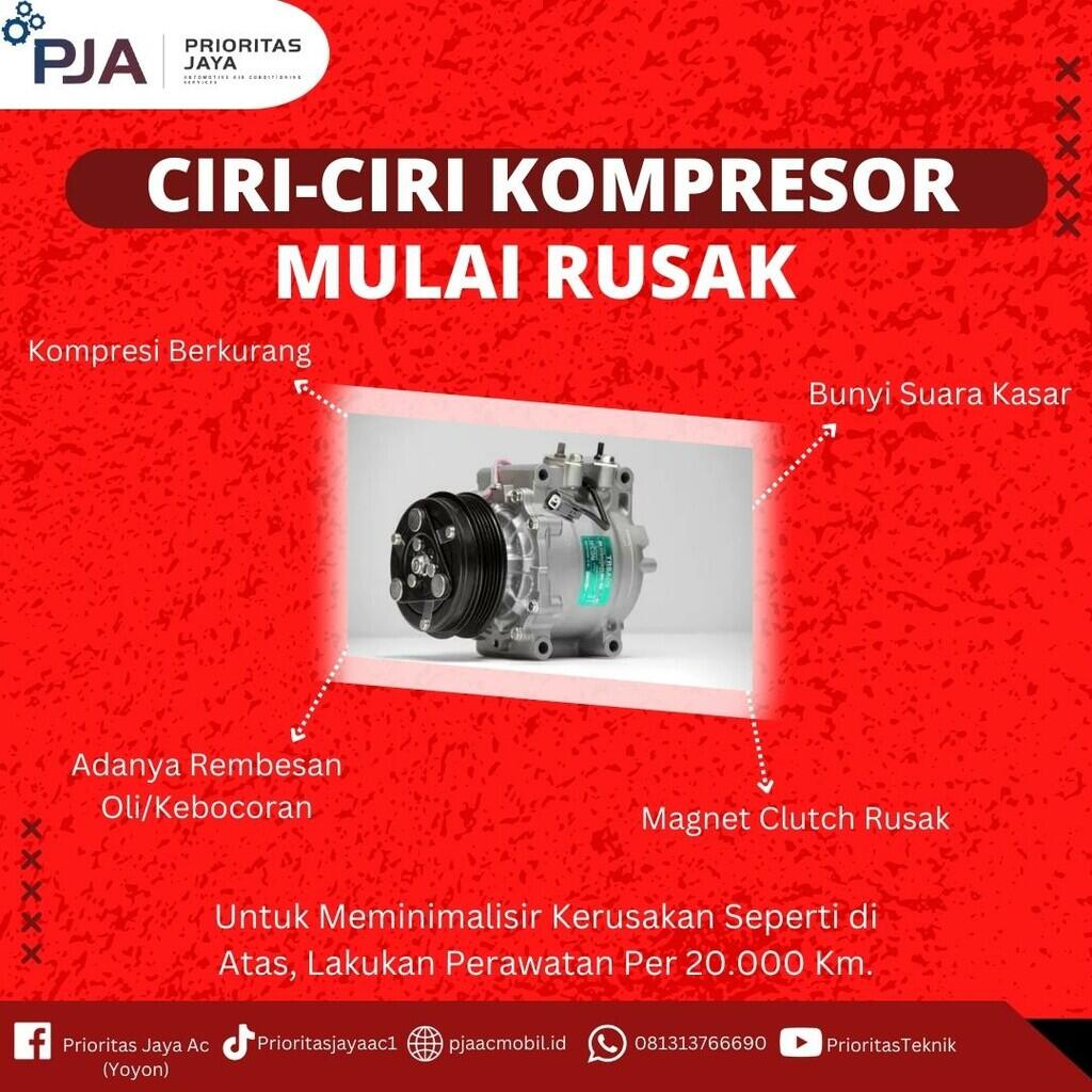 Ciri Ciri Kompressor Rusak