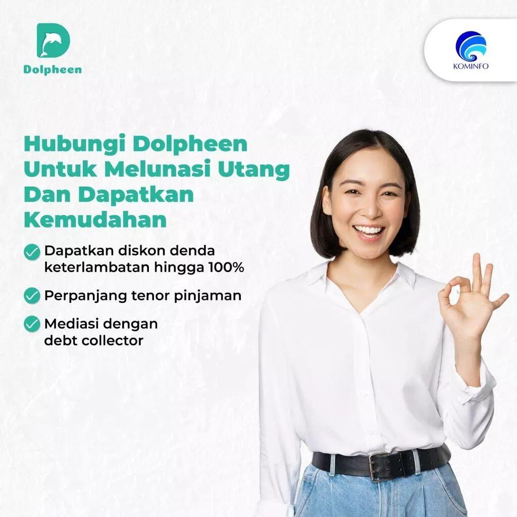 Ini Bukan Galbay. Dolpheen Bisa Bantu Masalah Pinjol Agan ππβββββ