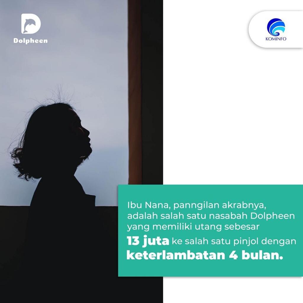 Ini Bukan Galbay. Dolpheen Bisa Bantu Masalah Pinjol Agan ππβββββ