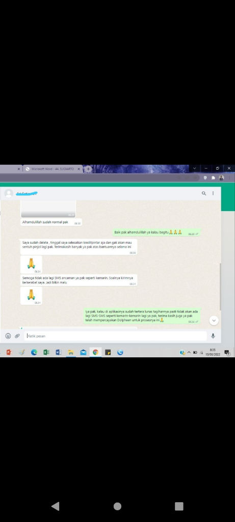 Ini Bukan Galbay. Dolpheen Bisa Bantu Masalah Pinjol Agan ππβββββ