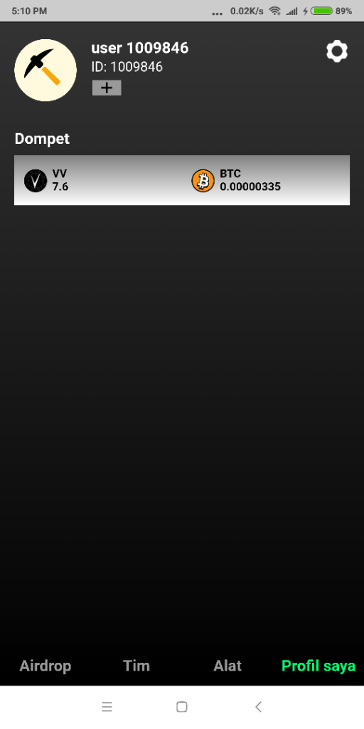 Free BTC from Avive Mining App