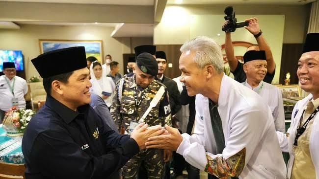 Ganjar Pranowo dan Erick Thohir, Mungkinkah Akan Menjadi Duet di Pilpres 2024?