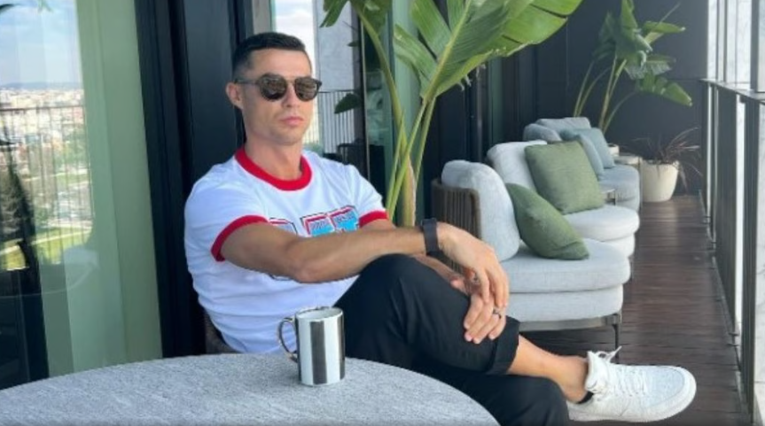 Gabung Timnas Portugal, Cristiano Ronaldo Tampak ‘Santuy’