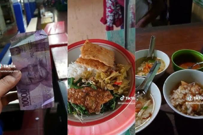 Di Wonogiri, Makan 3 Kali Sehari Cuma 10 Ribu! Murah Banget!