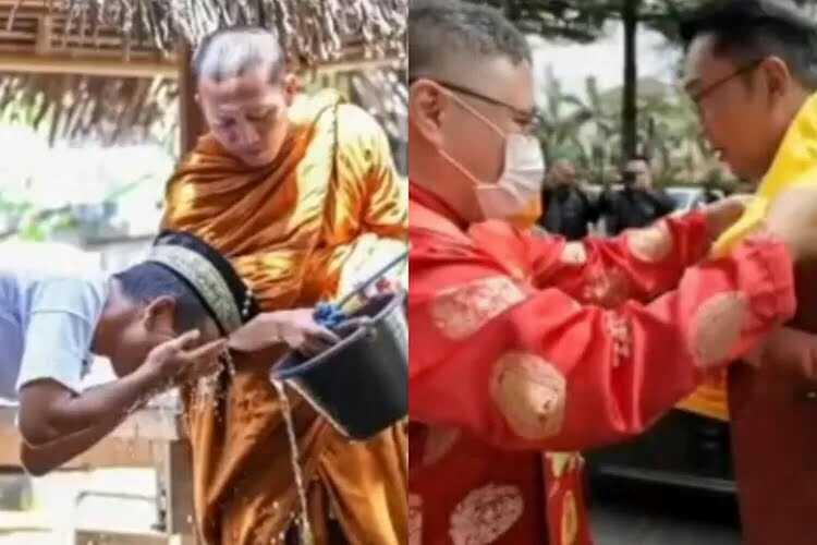 Tak Hanya Foto Perbaikan Jalan, RK Pernah Nyomot Foto Biksu untuk Keberagaman Jabar