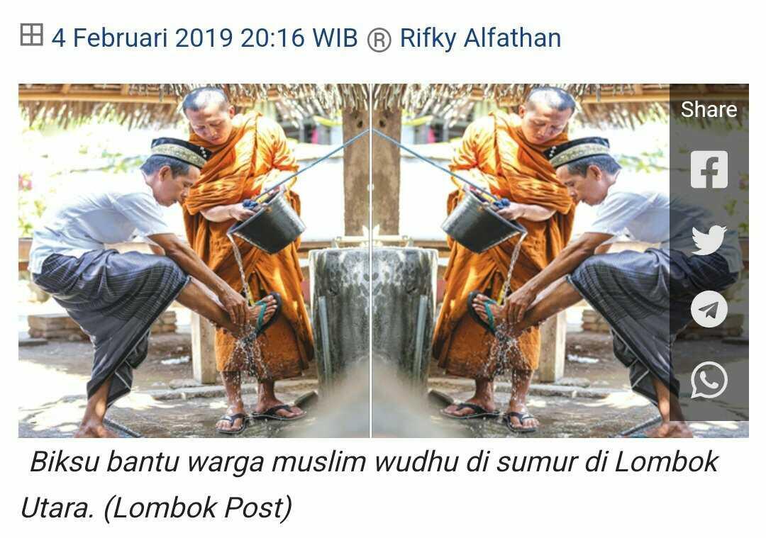 Tak Hanya Foto Perbaikan Jalan, RK Pernah Nyomot Foto Biksu untuk Keberagaman Jabar
