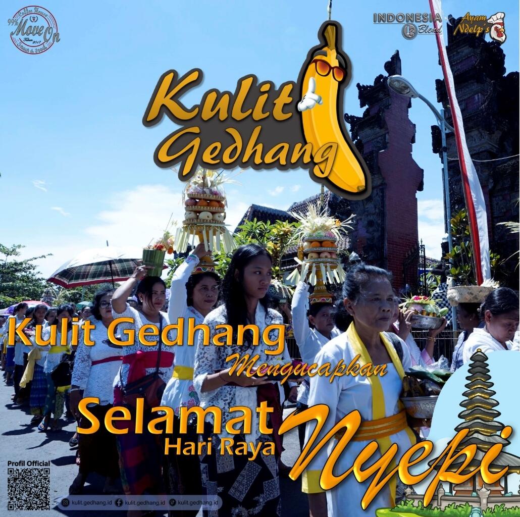 Kulit Gedhang Mengucapkan Selamat Hari Raya Nyepi