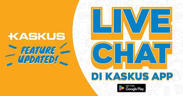 Ngobrol Sesama Komunitas Makin Gampang Lewat Live Chat di Kaskus Apps