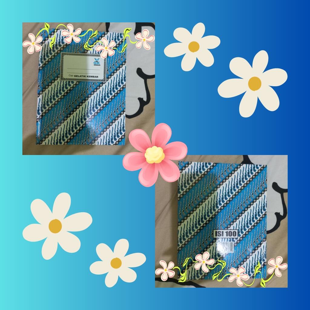 Buku Diary Pribadi Berwarna Biru Langit Kesayangan Gue