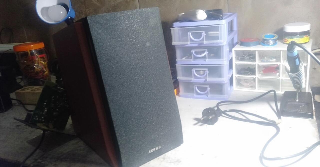 Daripada Beli Baru, Service Speaker Edifier Kesayangan Anda..