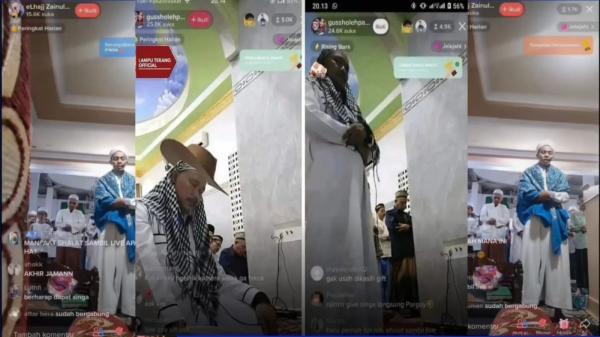 Heboh Fenomena Ustaz Live Tik Tok Saat Jadi Imam Terawih, Apakah Patut Dilakukan?