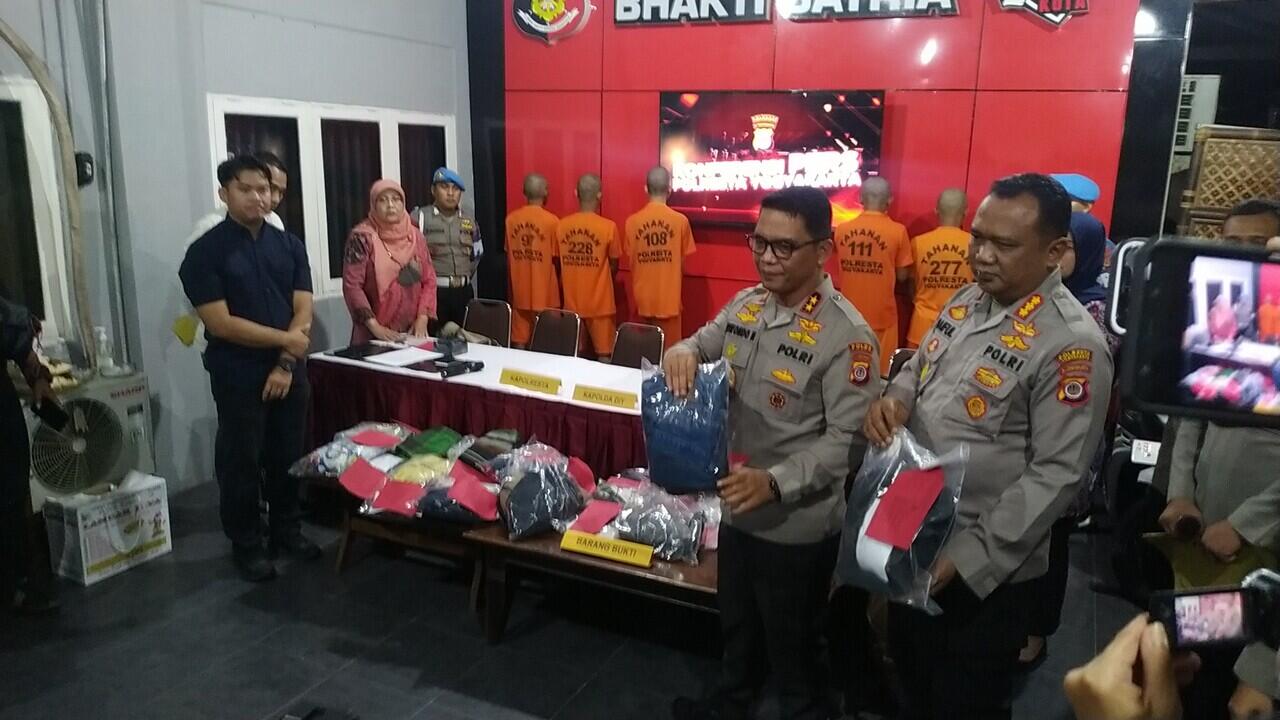 Konferensi Pers Gelar Kasus Pengeroyokan di J Bumijo, Jetis, Yogyakarta