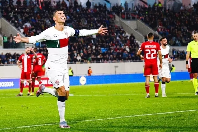 Cristiano Ronaldo Mencetak Brace Dalam Kemenangan Portugal atas Luksemburg