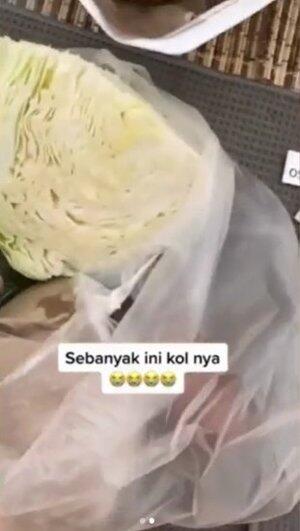 Gara-Gara Minta Tambah Lalapan Kol, Eh Yang Dateng Bikin Netizen Heran!