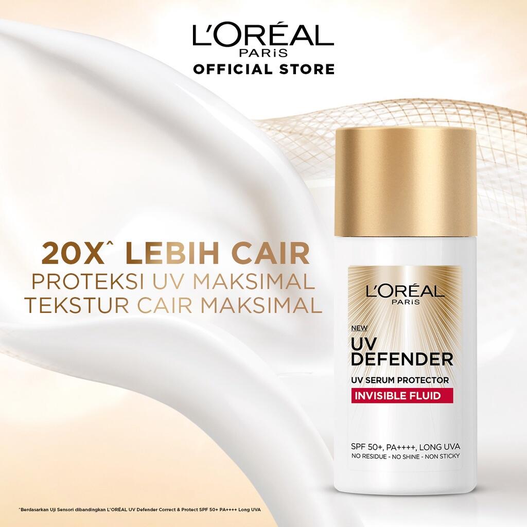 Review Produk Sunblok Skincare : L'Oreal Paris UV Defender Sunscreen SPF50+