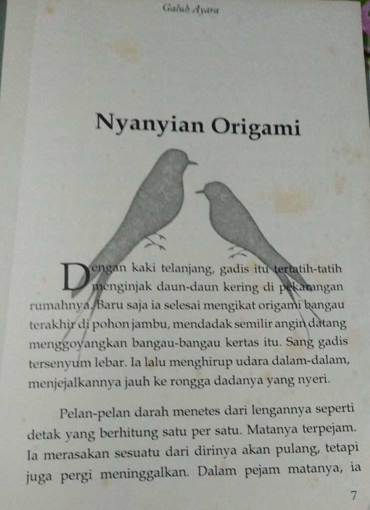 Nyanyian Origami, Sebuah Cerita Tentang Sisi Gelap Kehidupan Manusia