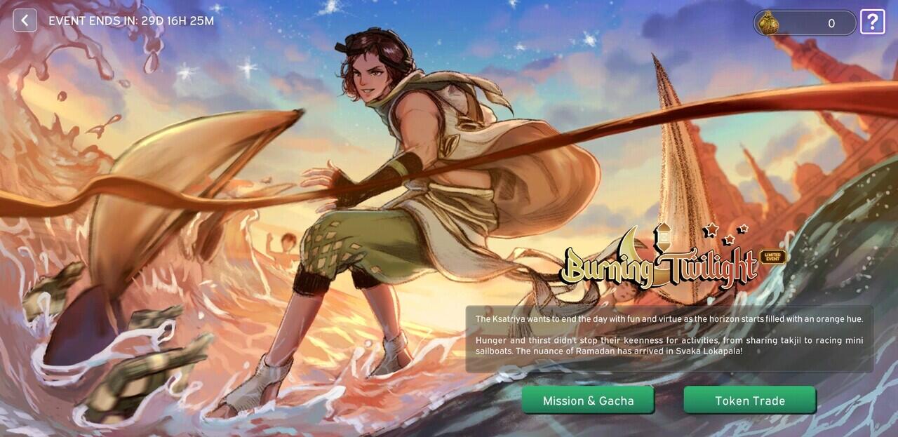Lokapala Update Event Ramadhan &quot;Burning Twilight&quot;