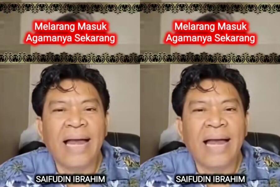 Pendeta Saifudin Ibrahim Larang Orang Masuk Agamanya, 'di Kristen Banyak Penipu!'

