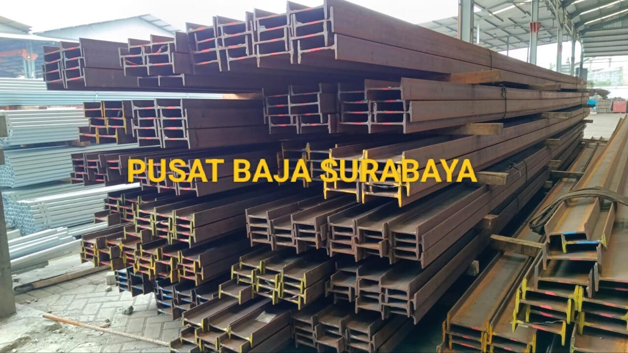 Besi WF Baja WF 800 x 300 x 14 x 26 mm – 12 M
