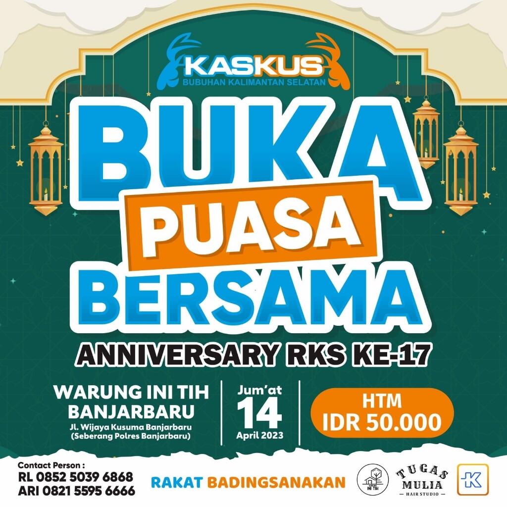 Undangan Buka Puasa Bubuhan RKS 2023