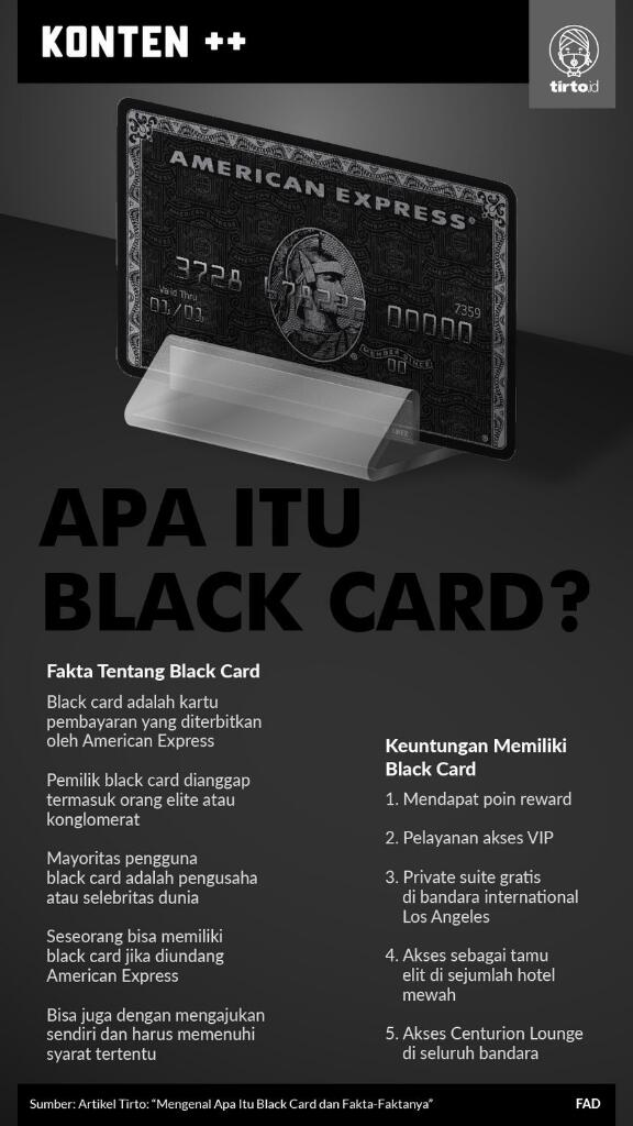 Apa Itu Black Card, Kamu Ada Yang Punya?