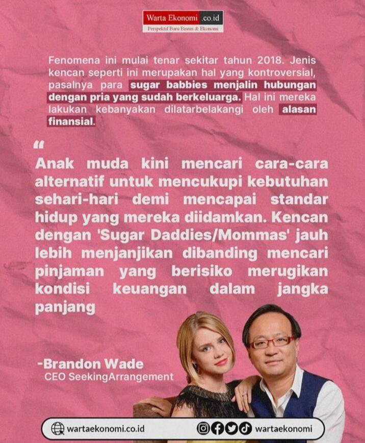 Ada Apakah Dengan Sugar Daddy Yang Mulai Booming?