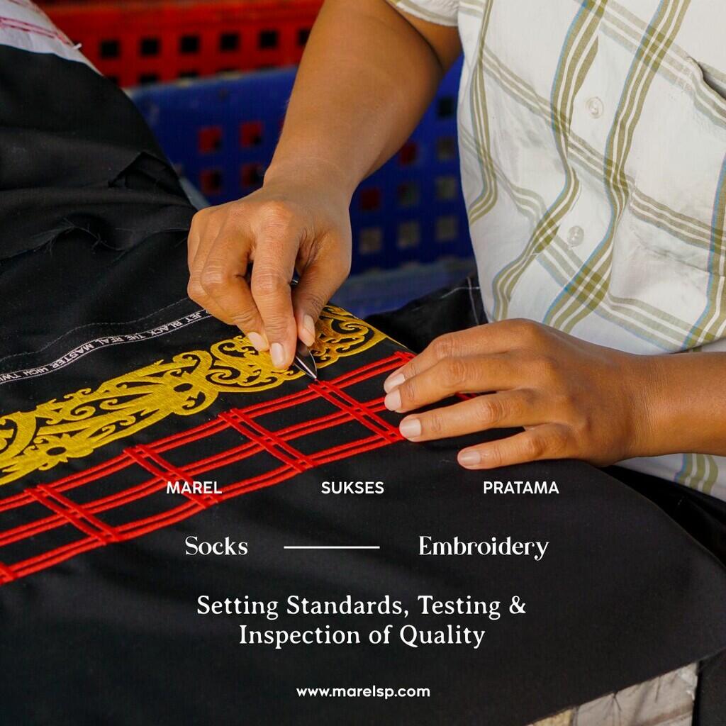 Identification and Quality Control Di Perusahaan Kaos Kaki
