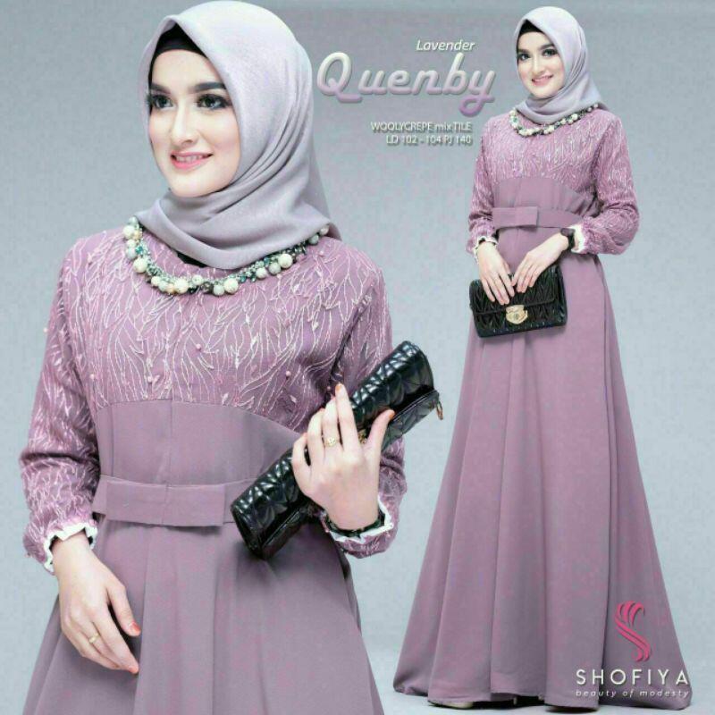 Anda Pasti Terlihat Elegan dan Syar'1 dengan Gamis Premium Cantik Ini!