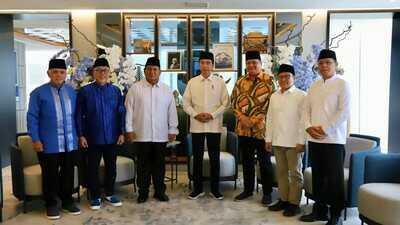 Jokowi Soal 5 Partai Bentuk Koalisi Besar: Cocok