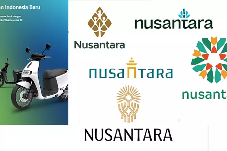 Pilih Logo IKN Dapat Hadiah Motor Listrik Bertandatangan Jokowi