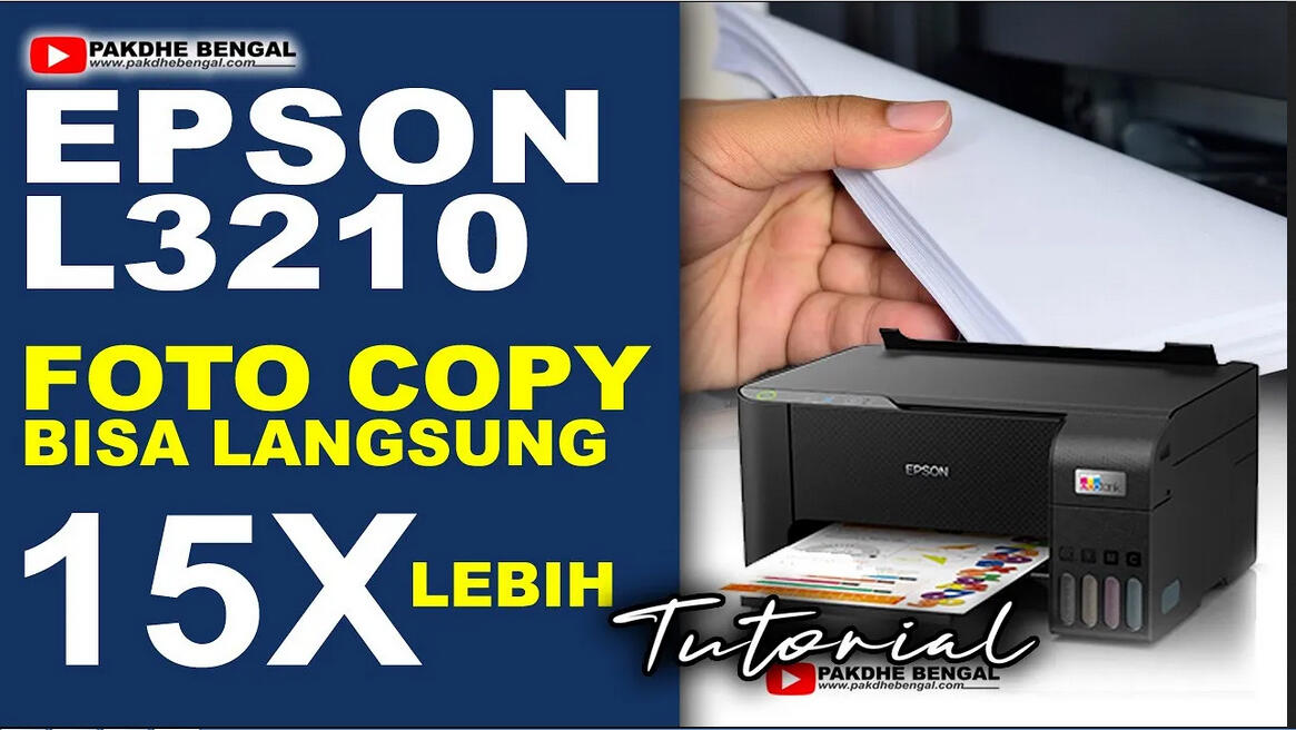 Cara Foto Copy Langsung Banyak Di Printer Epson L3210 Sekali Perintah