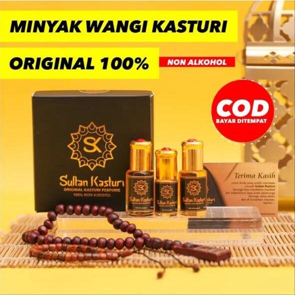 Viral! Rasakan Harumnya Minyak Wangi Kasturi Asli 100%