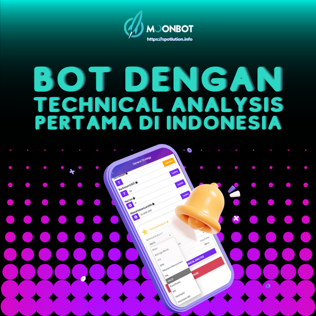 Moonbot|Spotlution -EA/Robot Real Trading Crypto di Binance dengan Technical Analysis