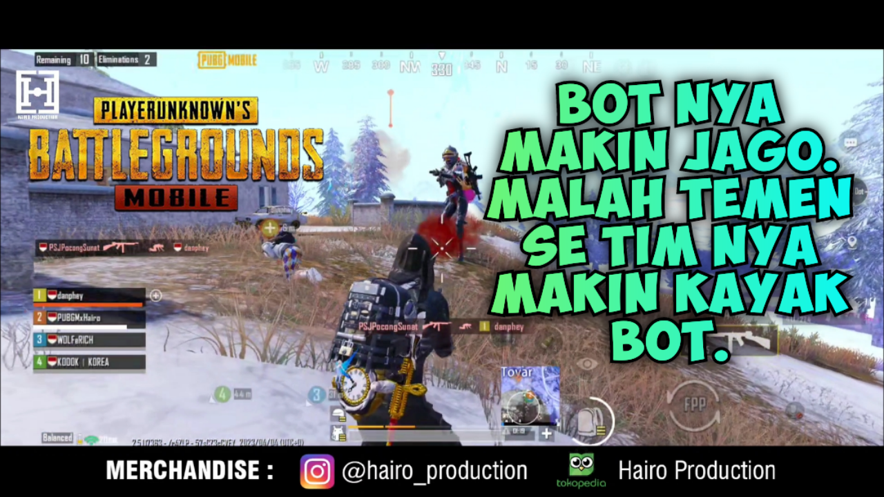 &#91;Video&#93; BOT NYA MAKIN JAGO - PUBG MOBILE