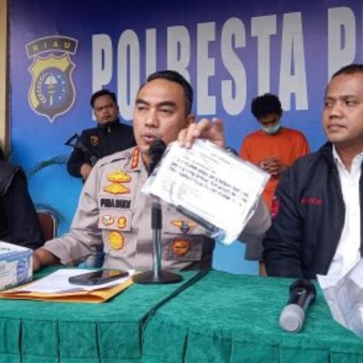 Kurang Dari 24 Jam, Polisi Pekanbaru Ungkap Kasus Pembunuhan di Danau Buatan