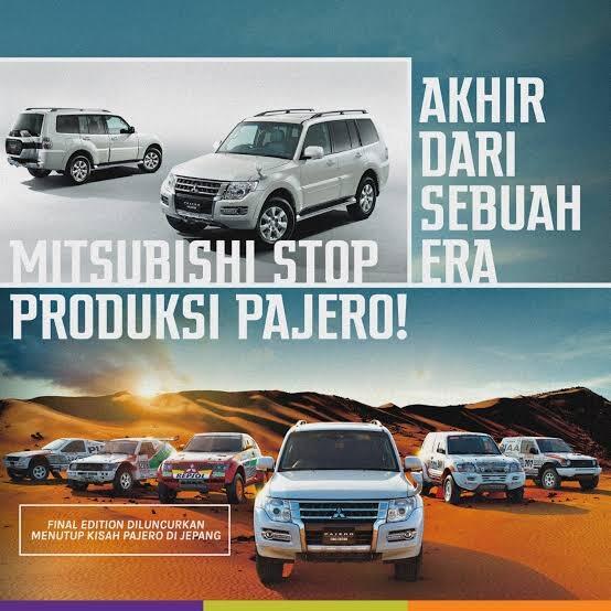 Kenapa Mitsubishi Pajero Tidak Diproduksi Lagi?