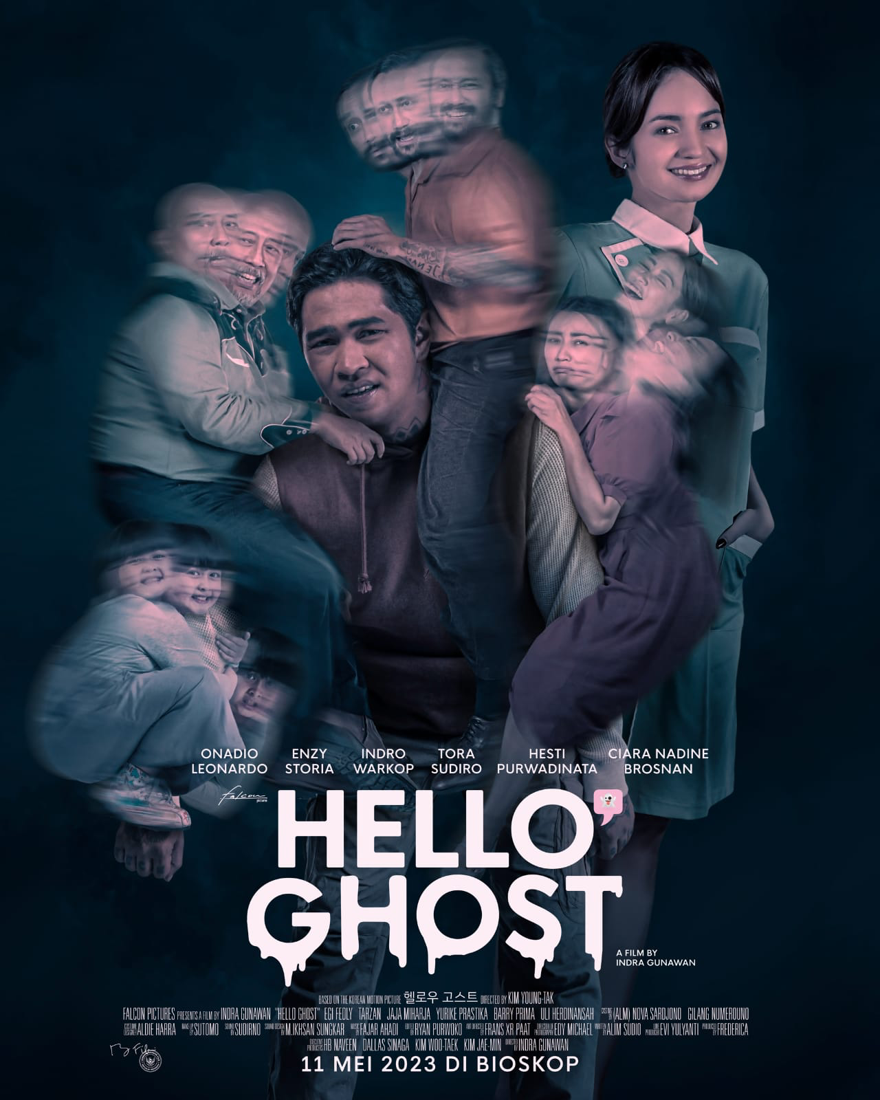 Falcon Pictures Merilis Poster &amp; Teaser Trailer Film Hello Ghost