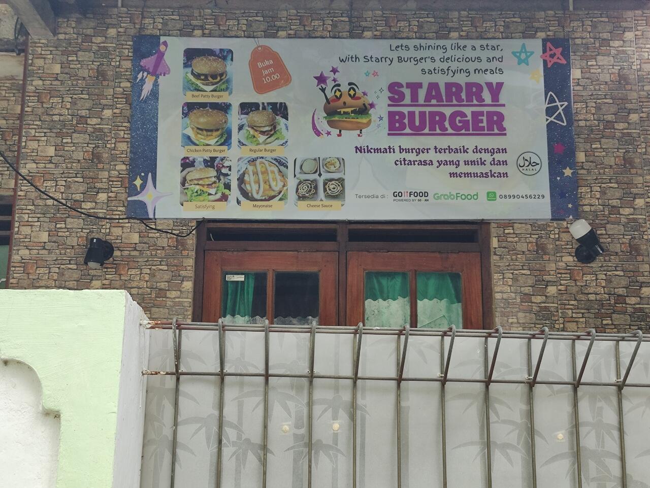 Starry Burger Yogyakarta, Burger Murah dan Enak. Harga Terjangkau di bawah Rp. 20.000