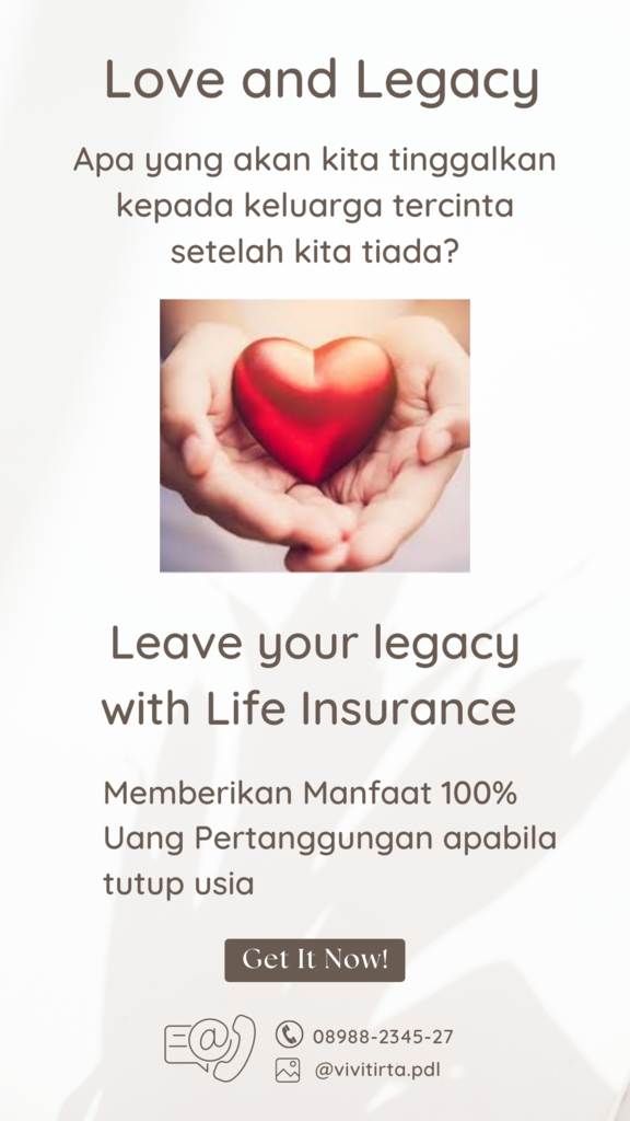 LOVE AND LEGACY! MEMPERSIAPKAN WARISAN KEPADA ORANG TERCINTA