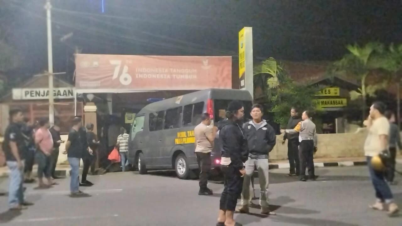 Subuh Mencekam Mapolres Pelabuhan Makassar Diserang OTK